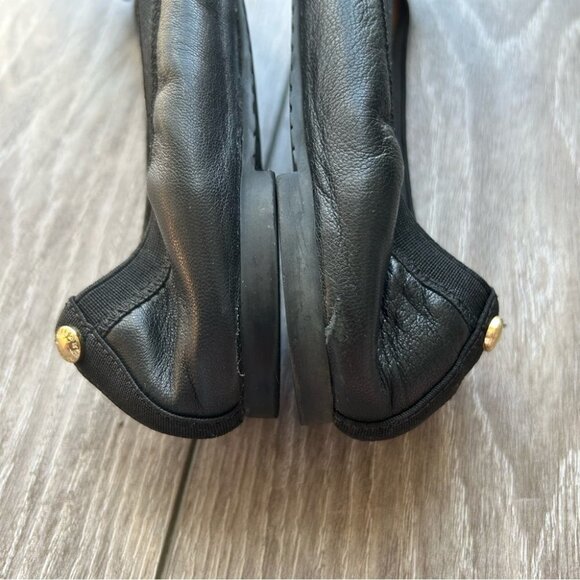 Michael Kors Dixie Bow Black Ballet Falts - Picture 13 of 15